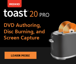 Your digital media management suite and DVD burner for Mac. Explore the comprehensive toolkit for burning, editing & sharing your digital media. Roxio Toast 20 offers complete customization for DVD authoring, an intuitive interface, easy file conversion tools & more to streamline your workflow.