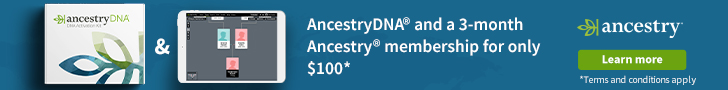Ancestry-  AncestryDNA and a 3-month Ancestry membership for only $100